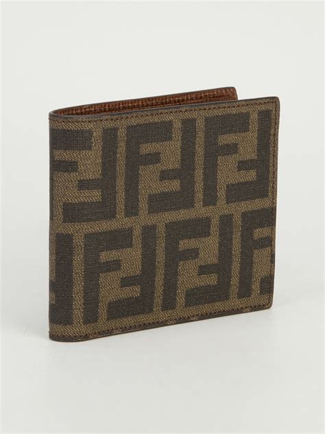 fendi wallet mens|Fendi men's wallet print.